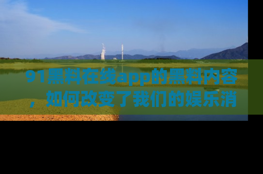 91黑料在线app的黑料内容，如何改变了我们的娱乐消费习惯？
