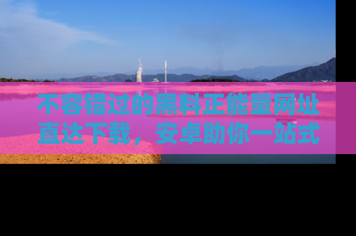不容错过的黑料正能量网址直达下载，安卓助你一站式吃瓜体验！