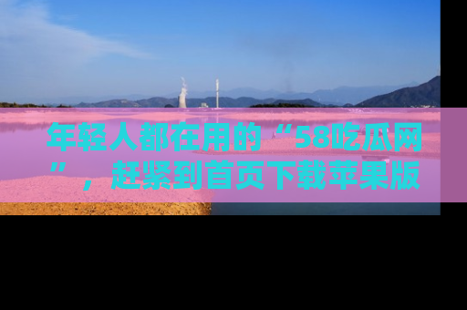 年轻人都在用的“58吃瓜网”，赶紧到首页下载苹果版吧！