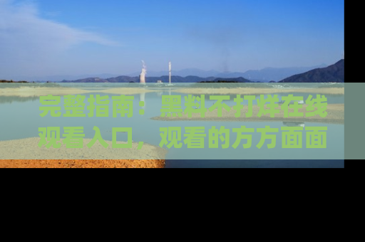 完整指南：黑料不打烊在线观看入口，观看的方方面面与app选择