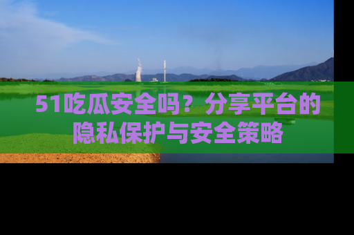51吃瓜安全吗？分享平台的隐私保护与安全策略